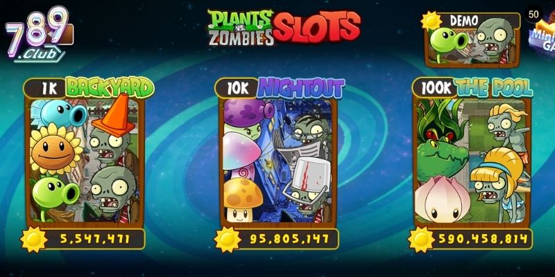 Tìm hiểu Plants vs Zombies Slots 789club