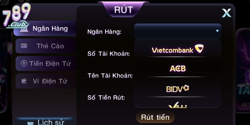 Rút Tiền 789Club Siêu Tốc, Quy Trình Chuẩn Xác Cho Newbie 2 Tiêu chí cần đáp ứng trước khi rút tiền 789Club