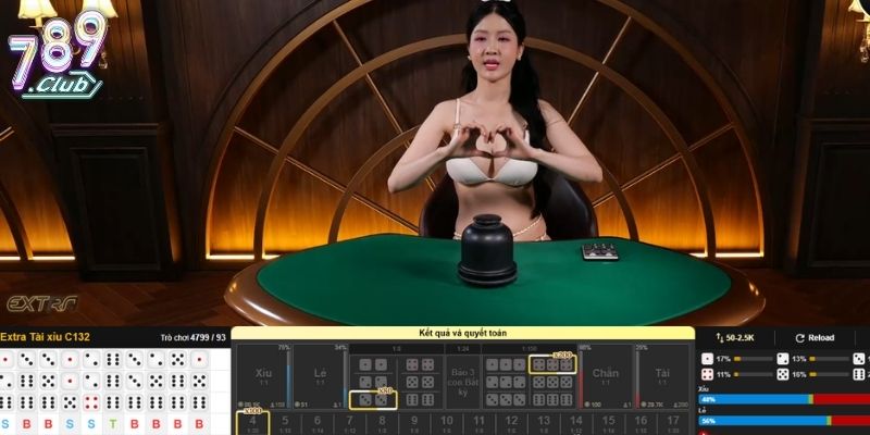Theo dõi kết quả Tài Xỉu Live Casino